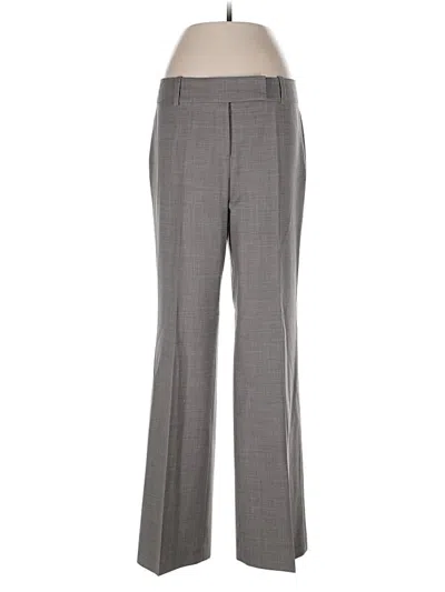 Pre-owned Ann Taylor Wool Pants In Gray