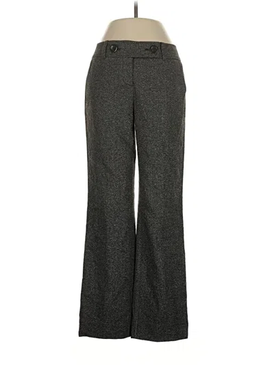 Pre-owned Ann Taylor Wool Pants In Gray