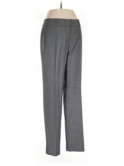 Pre-owned Ann Taylor Wool Pants In Gray