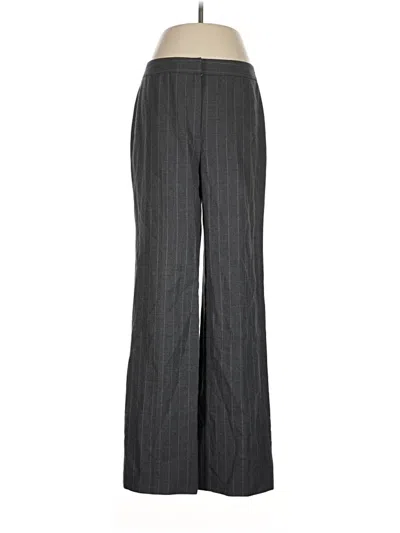 Pre-owned Ann Taylor Wool Pants In Gray