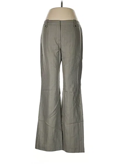 Pre-owned Ann Taylor Wool Pants In Gray
