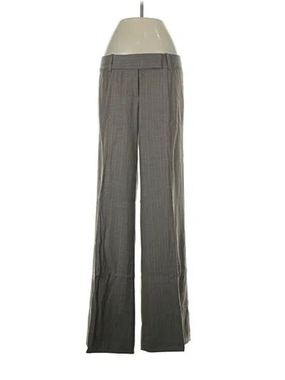 Pre-owned Ann Taylor Wool Pants In Gray