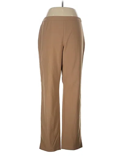 Pre-owned Ann Taylor Wool Pants In Tan