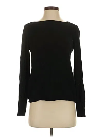 Pre-owned Ann Taylor Wool Sweater In Black