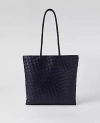 Ann Taylor Woven Tote Bag In Night Sky