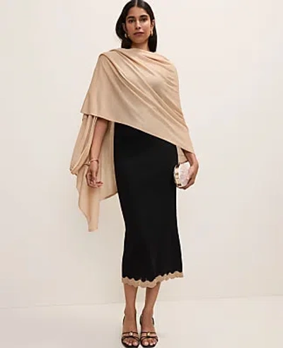 Ann Taylor Wrap Poncho