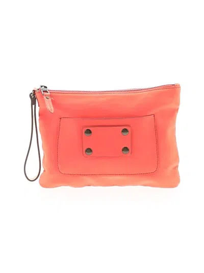 Pre-owned Ann Taylor Wristlet In Orange