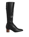 Anna Baiguera Woman Knee Boots Black Size 11 Textile Fibers In Black