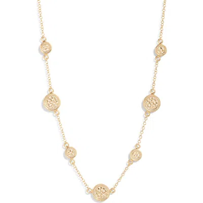 Anna Beck Classic Station Necklace In Gold