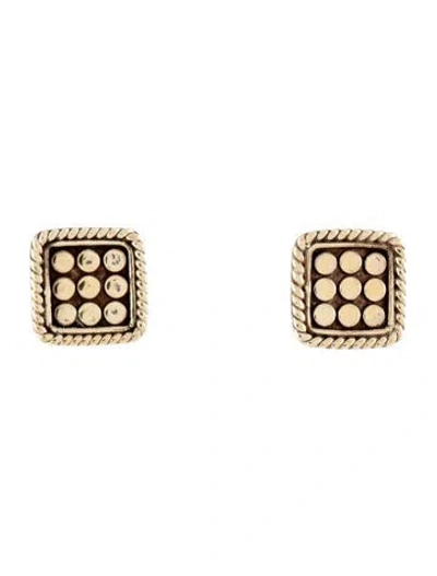 Pre-owned Anna Beck Classic Stud Earrings In Multi