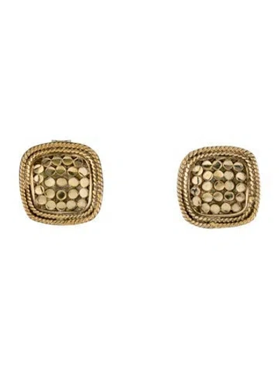Pre-owned Anna Beck Classic Stud Earrings In Multicolor