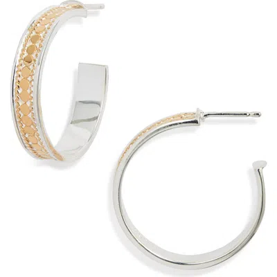 Anna Beck Medium Classic Hoop Earrings In Gold