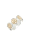 Anna Beck Multidisc Ring In Silver