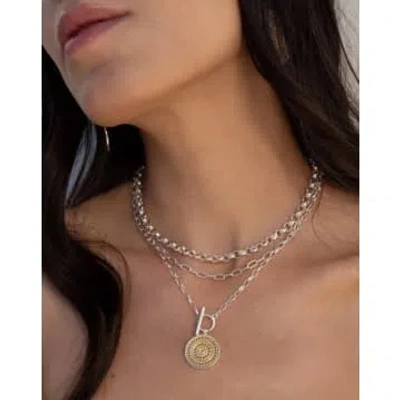 Anna Beck Nk10573twt Necklace In Metallic