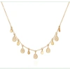 ANNA BECK ** RIGHT IMAGE? TEARDROP CHARM COLLAR NECKLACE