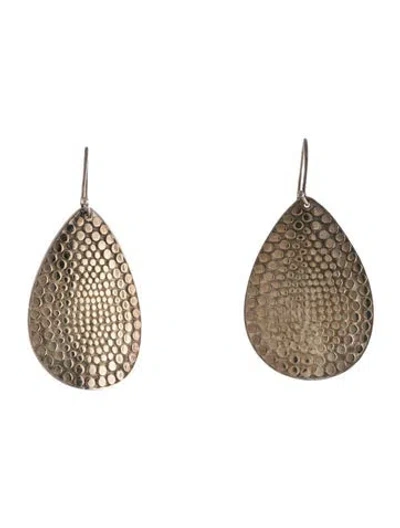 Pre-owned Anna Beck Two-tone Drop Earrings In Multicolor