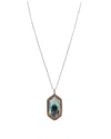 Anna Beck Women's Gili With Light Blue Stone Necklace In Gold In Multi
