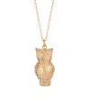 Anna Beck Women's Owl Necklace In Gold In Gold