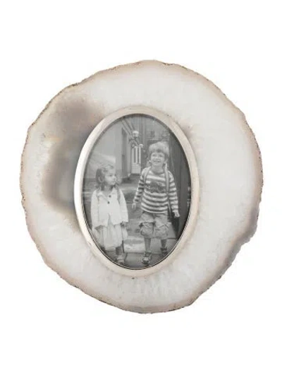 Pre-owned Anna By Rablabs Agate Picture Frame In Gray