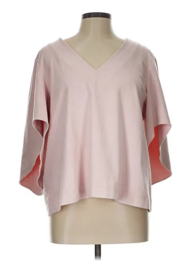 Pre-owned Anna Cate 3/4 Sleeve Blouse In Pink