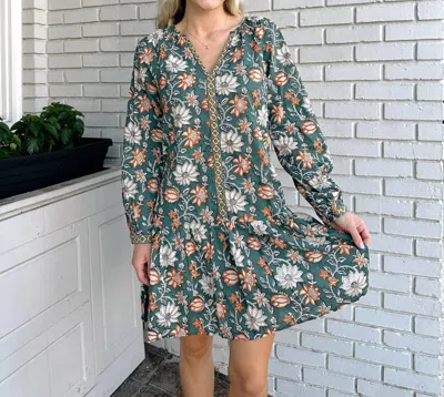 Anna Cate Ambre Dress In Bloom In Multi
