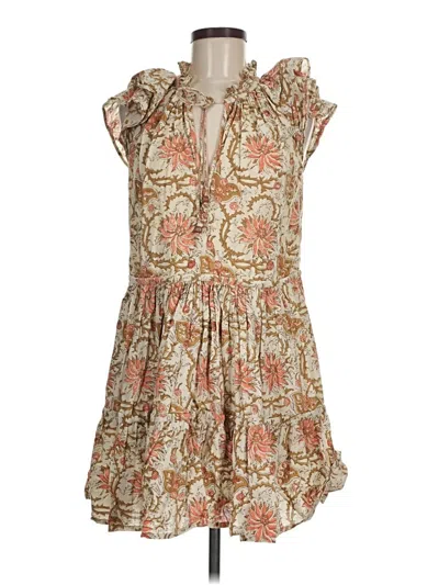 Pre-owned Anna Cate Casual Dress In Brown