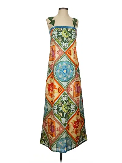 Pre-owned Anna Cate Casual Dress In Orange