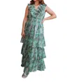 Anna Cate Charlotte Maxi Dress In Mint Field