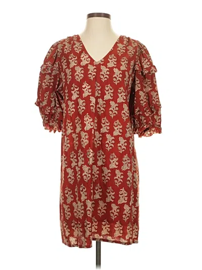 Pre-owned Anna Cate Cocktail Dress In Burgundy