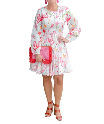 Anna Cate Diandra Dress In Pink Lilly In Multi