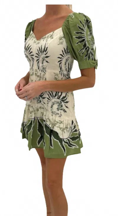 Anna Cate Emory Dress In Ireland Green