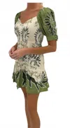 Anna Cate Emory Dress In Ireland Green In Multi