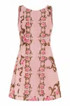 Anna Cate Layla Dress In Blush In Gold