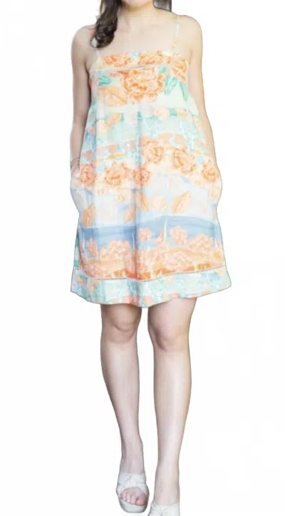 Anna Cate Leah Dress In Hawaiian In Multi
