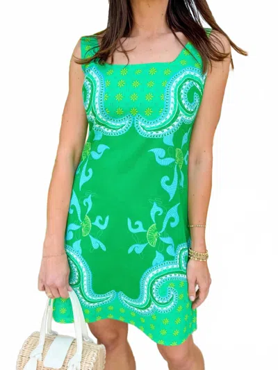 Anna Cate Malibu Zander Dress In Green