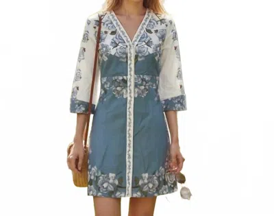 Anna Cate Maren Mini Dress In Blue