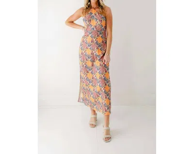 Anna Cate Martha Maxi Dress In Peach Sunset In Multi