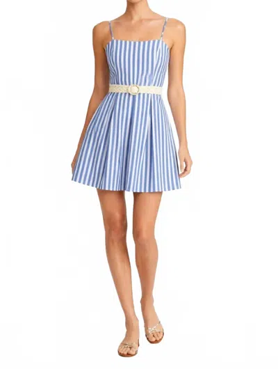 Anna Cate Megan Mini Dress In Blue