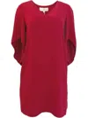 Anna Cate Meredith Dress In Biking Red In Multi