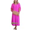 ANNA CATE MEREDITH MAXI DRESS IN PINK