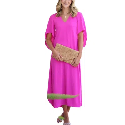 Anna Cate Meredith Maxi Dress In Pink