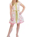 Anna Cate Ruby Mini Dress In Pink Multi In Pink