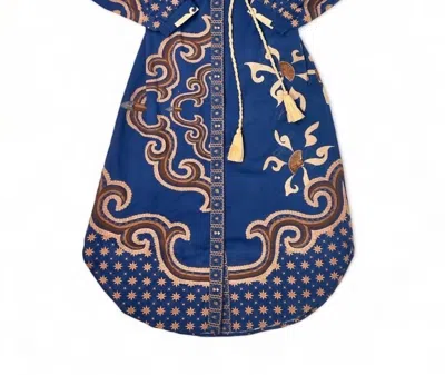Anna Cate Sophie Dress In Navy In Blue