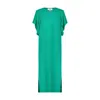 Anna Cate Women's Blaire Crepe Maxi Dress In Billard Green In Multi