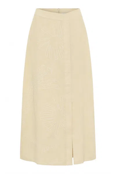Anna Cate Women's Dillon Skirt In Neutral