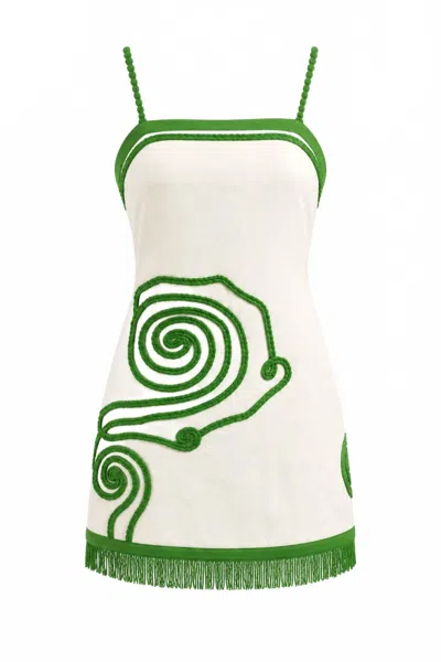 Anna Cate Women's Halley Dress In Verde In Multi