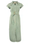 Anna Cate Women's Iva Midi Dress In Sage In Green