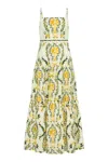 Anna Cate Women's Lynn Midi Dress In Summer Sun In Multi