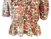 Anna Cate Women's Maddie Top In Brown Floral In Multi