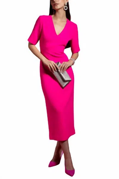 Anna Cate Women's Meredith Midi Dress In Very Berry In Pink